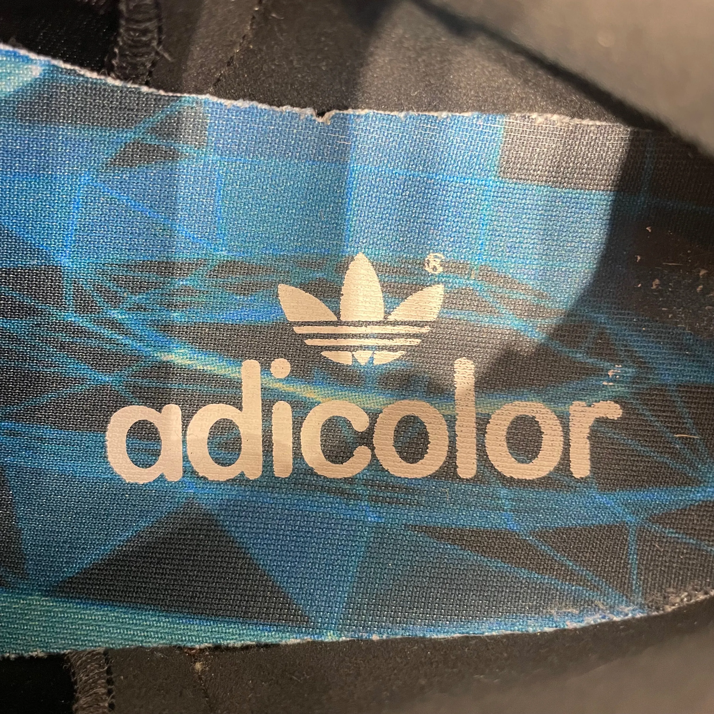 adidas/Low-Sneakers/US 7/Graphic/Leather/BLK/Tron