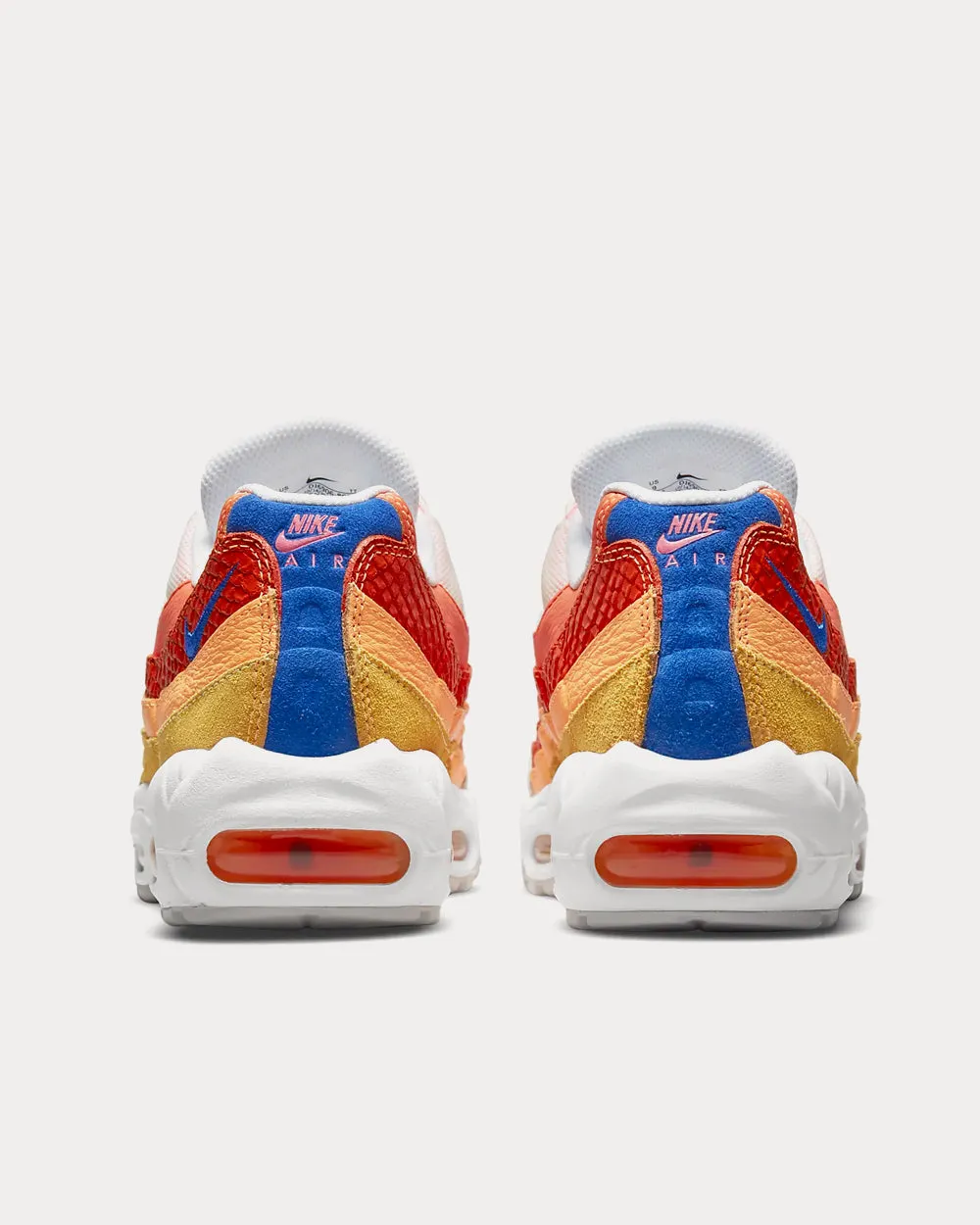 Air Max 95 Campfire Orange / Sail / Laser Orange / Racer Blue Low Top Sneakers
