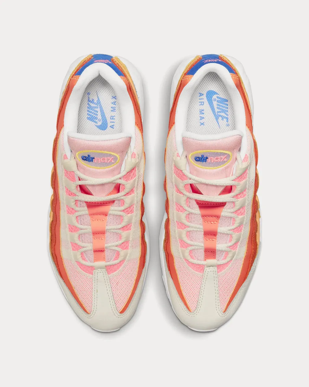 Air Max 95 Campfire Orange / Sail / Laser Orange / Racer Blue Low Top Sneakers