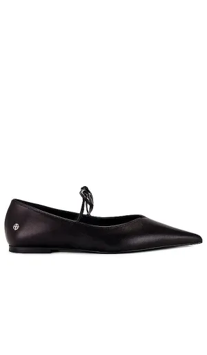 ANINE BING Nikki Flats in Black