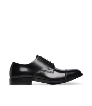 Black brushed calfshin Oxford shoe