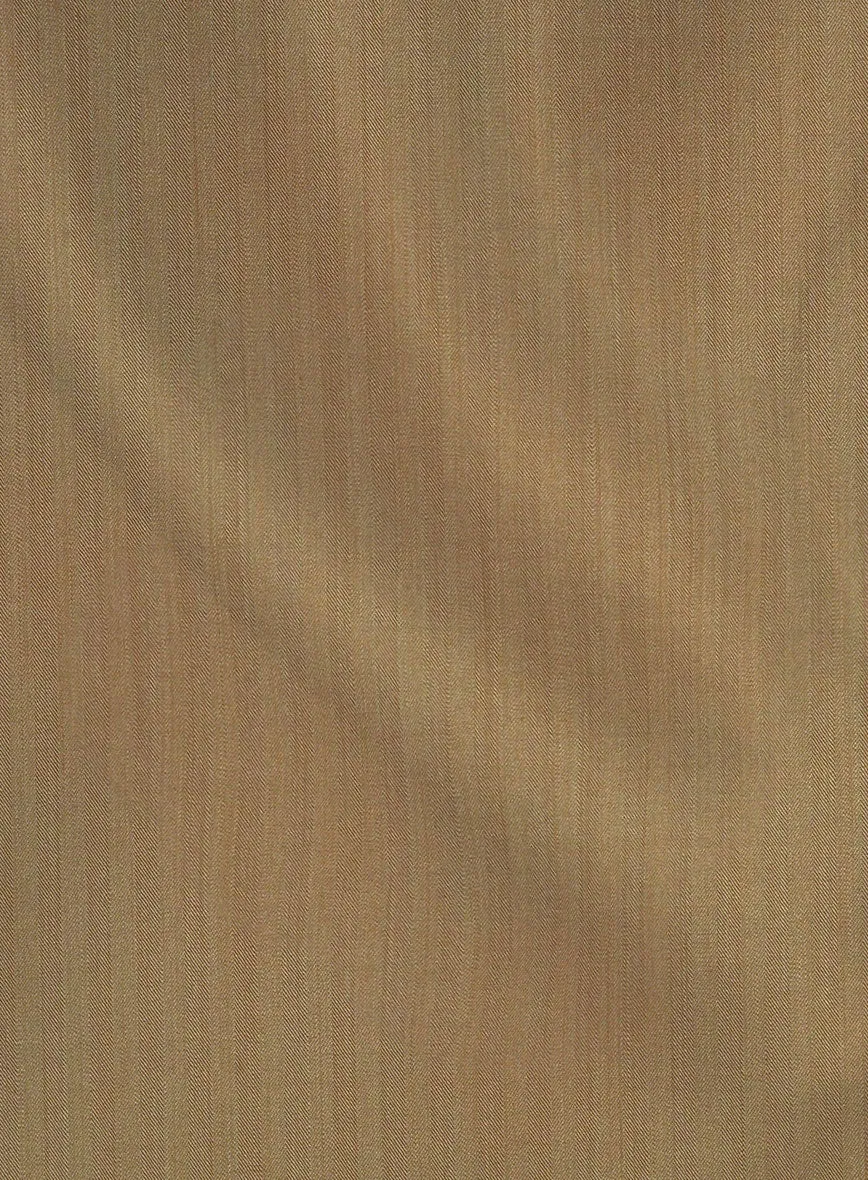 Caccioppoli Sun Dream Itodo Herringbone Wool Silk Suit