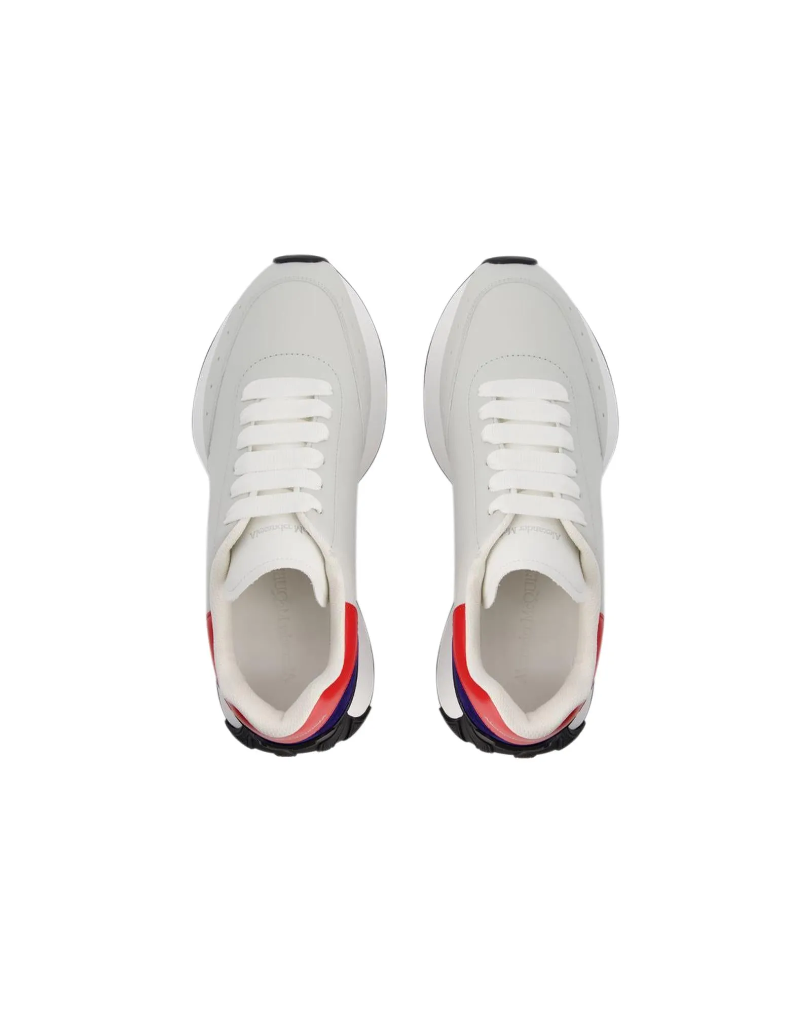Calfskin Sprint Runner Sneakers with Rubber Sole