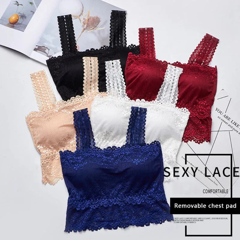 Casual Lace Embroidered Soft Bra (ZN-014)