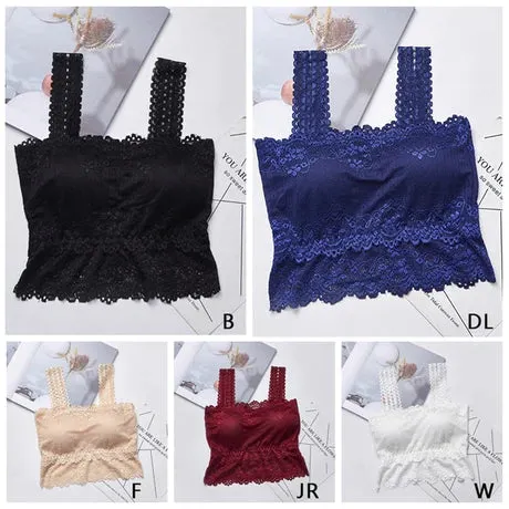 Casual Lace Embroidered Soft Bra (ZN-014)