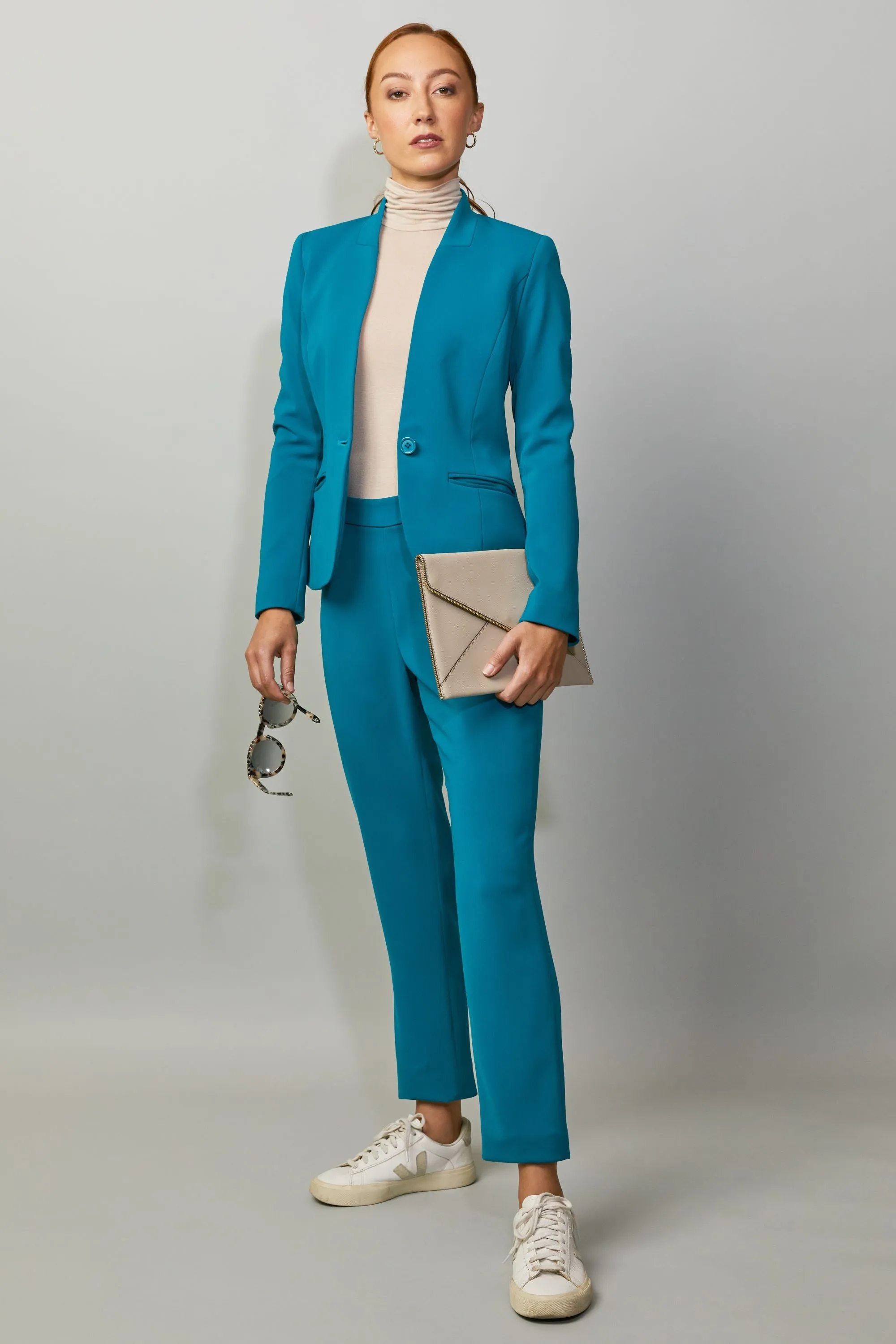 Cecilia Pant - Teal