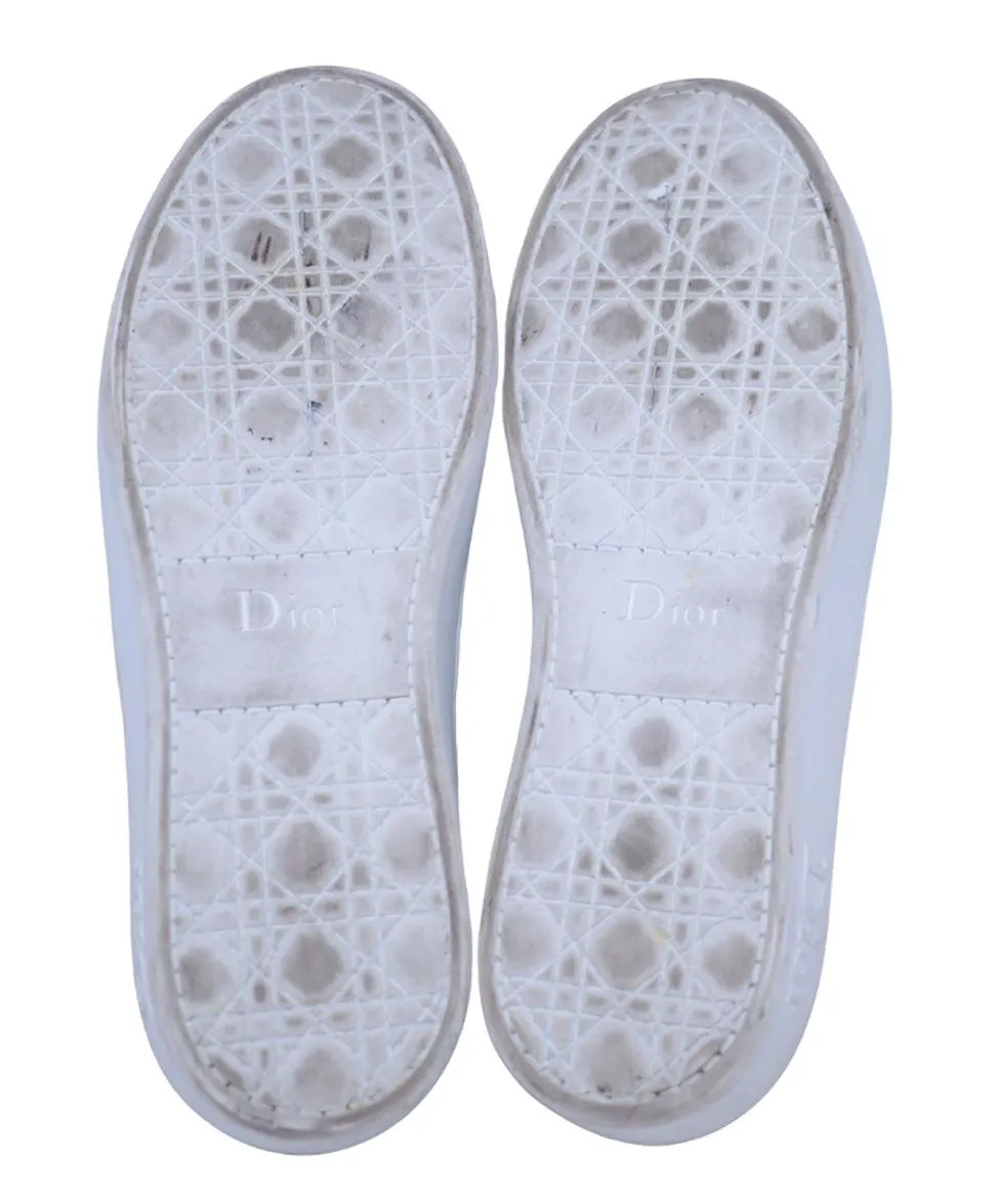 Christian Dior Denim Embellished Sneakers sz 7