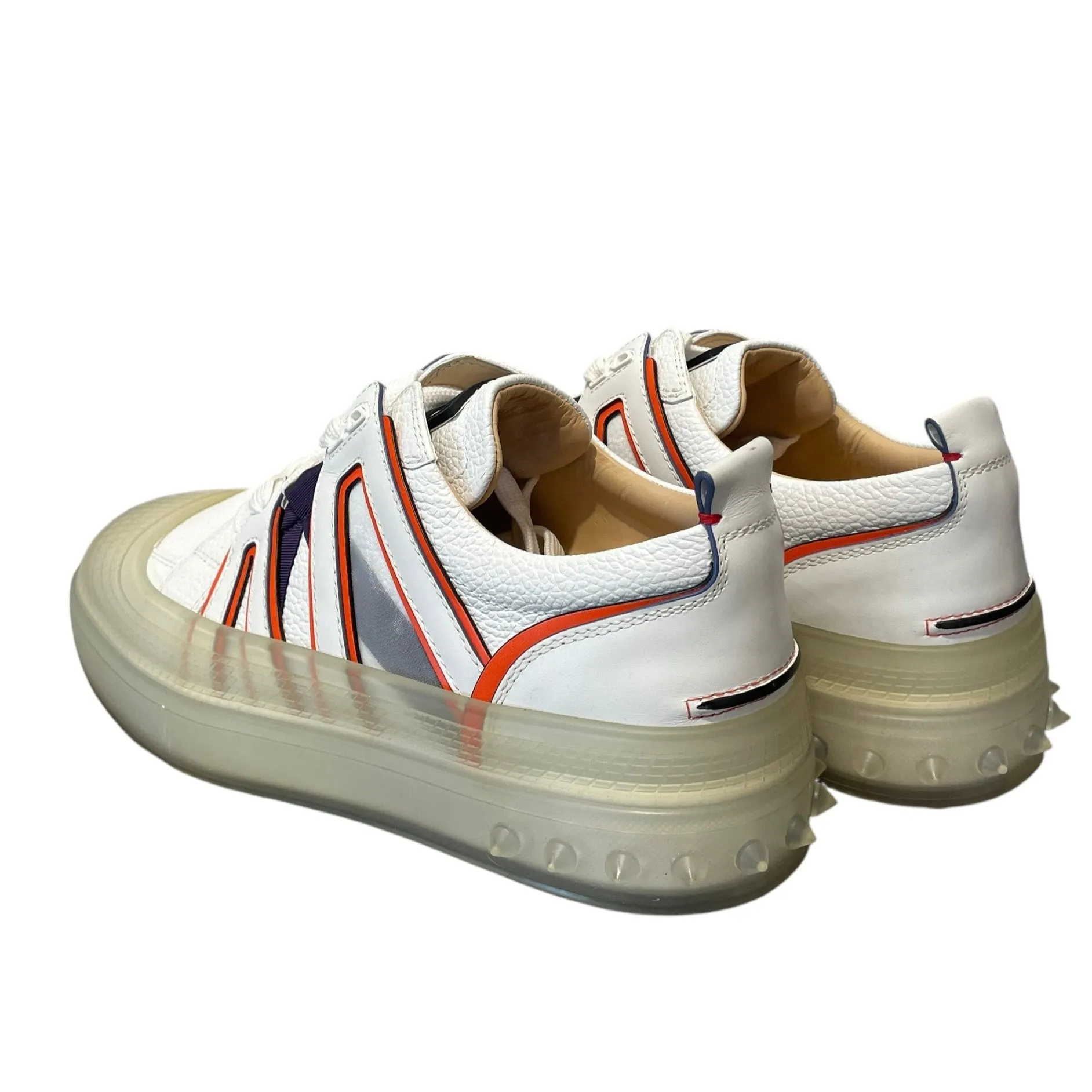 Christian Louboutin/Low-Sneakers/EU 40/Leather/WHT/VIVA VIDA