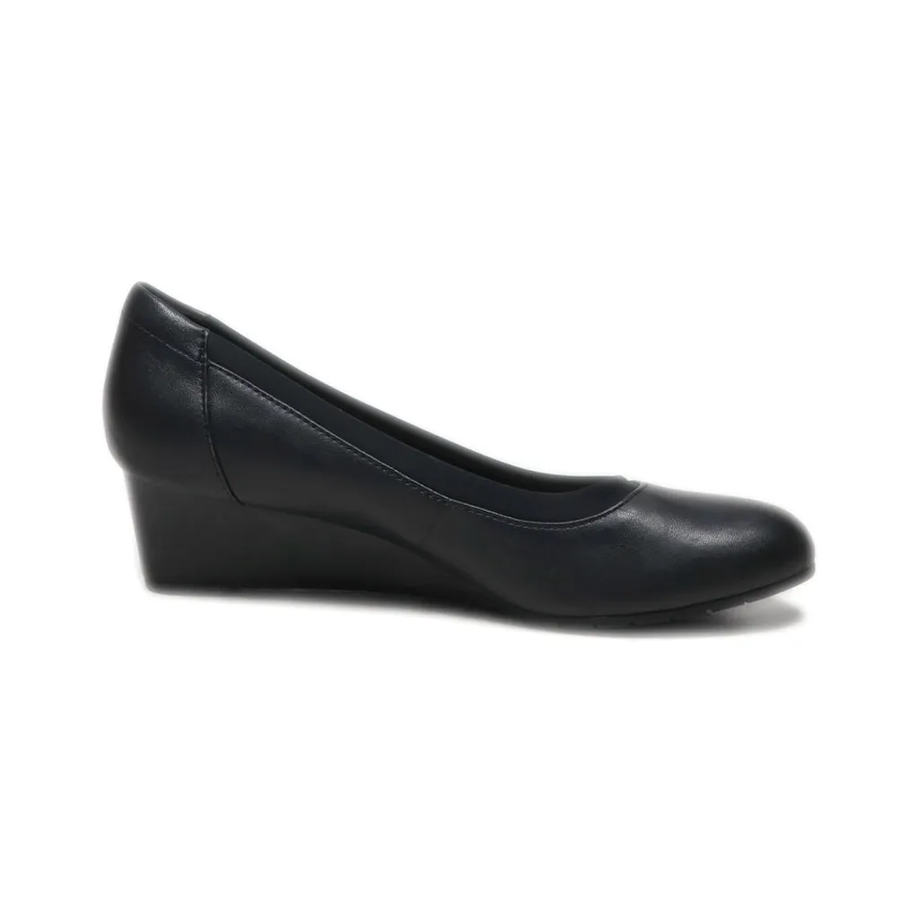 Clarks Collection Ballerinas Leather Black Colour For Women