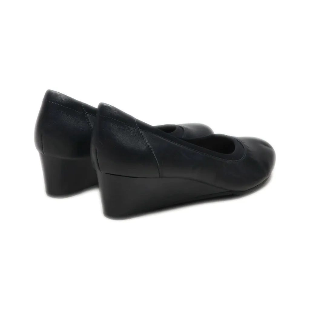 Clarks Collection Ballerinas Leather Black Colour For Women