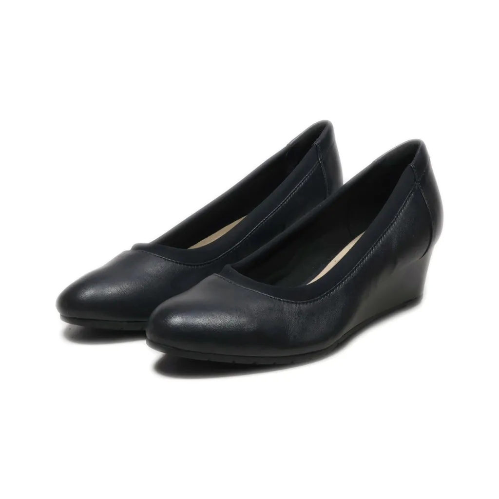 Clarks Collection Ballerinas Leather Black Colour For Women