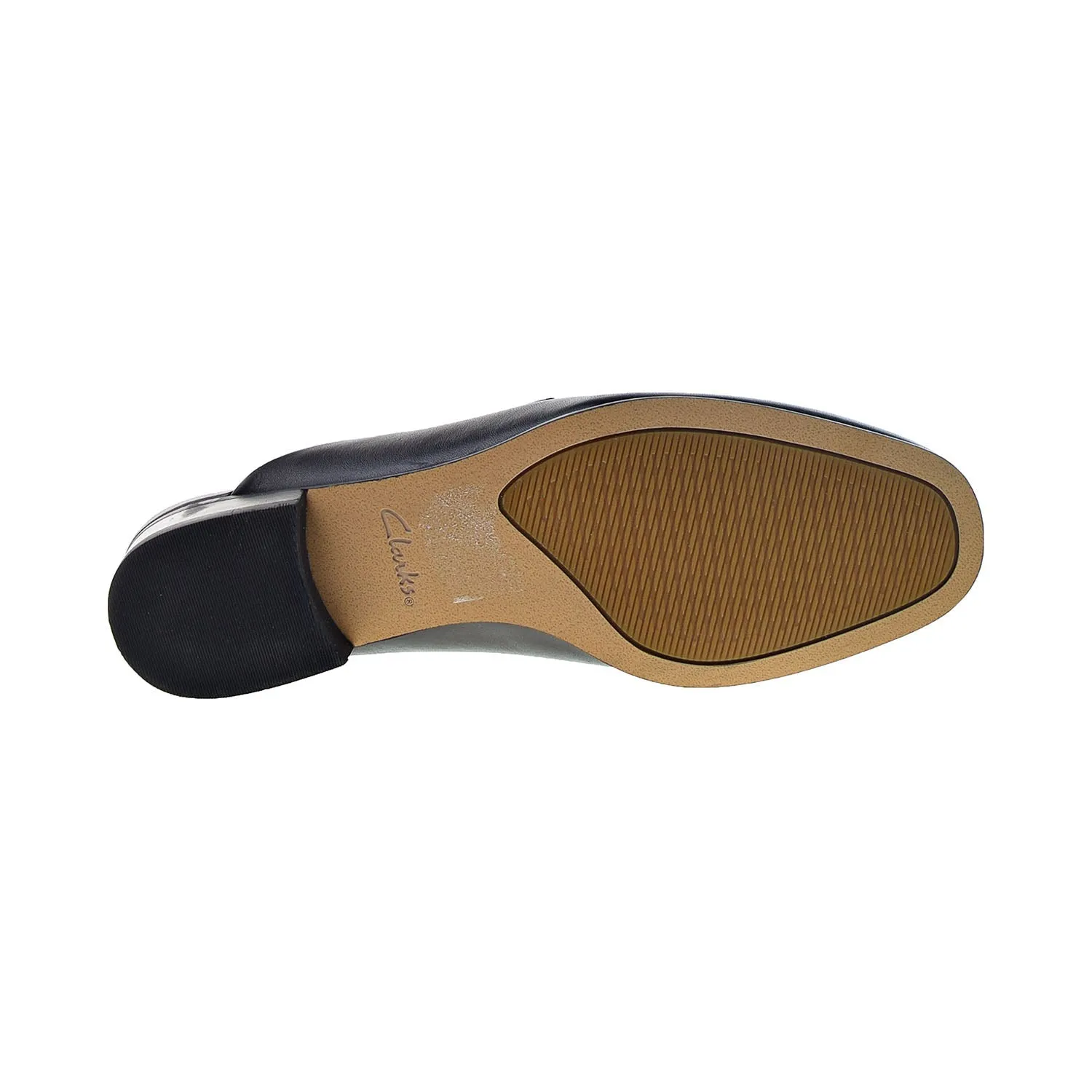Clarks Pure Mule Women's Slip-on Dress Shoes Black Leather