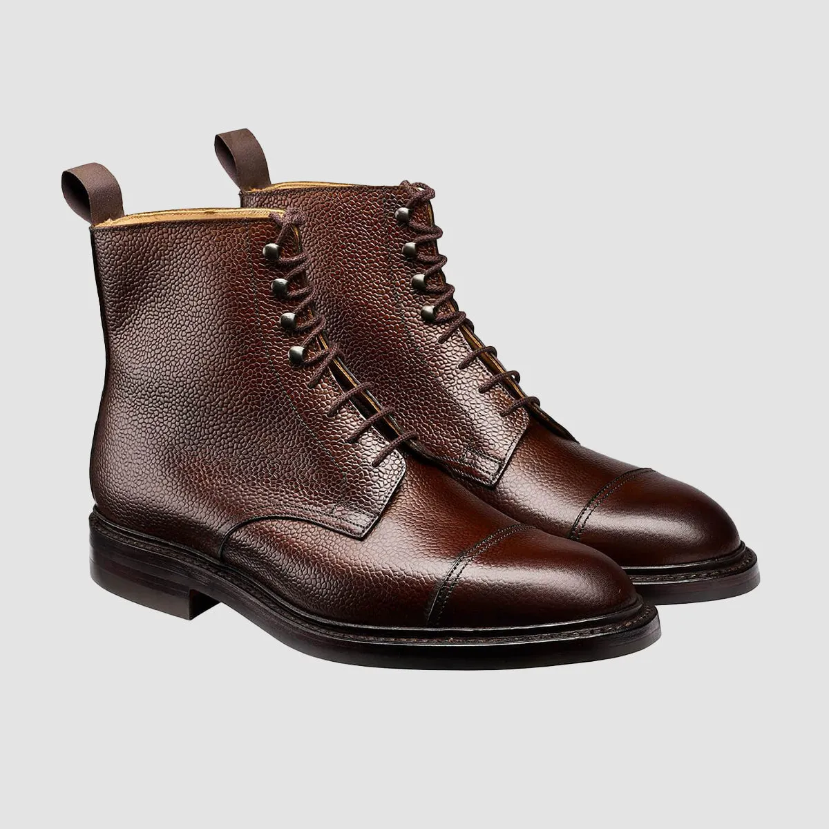 Coniston Dark Brown Scotch Grain, Dainite Sole