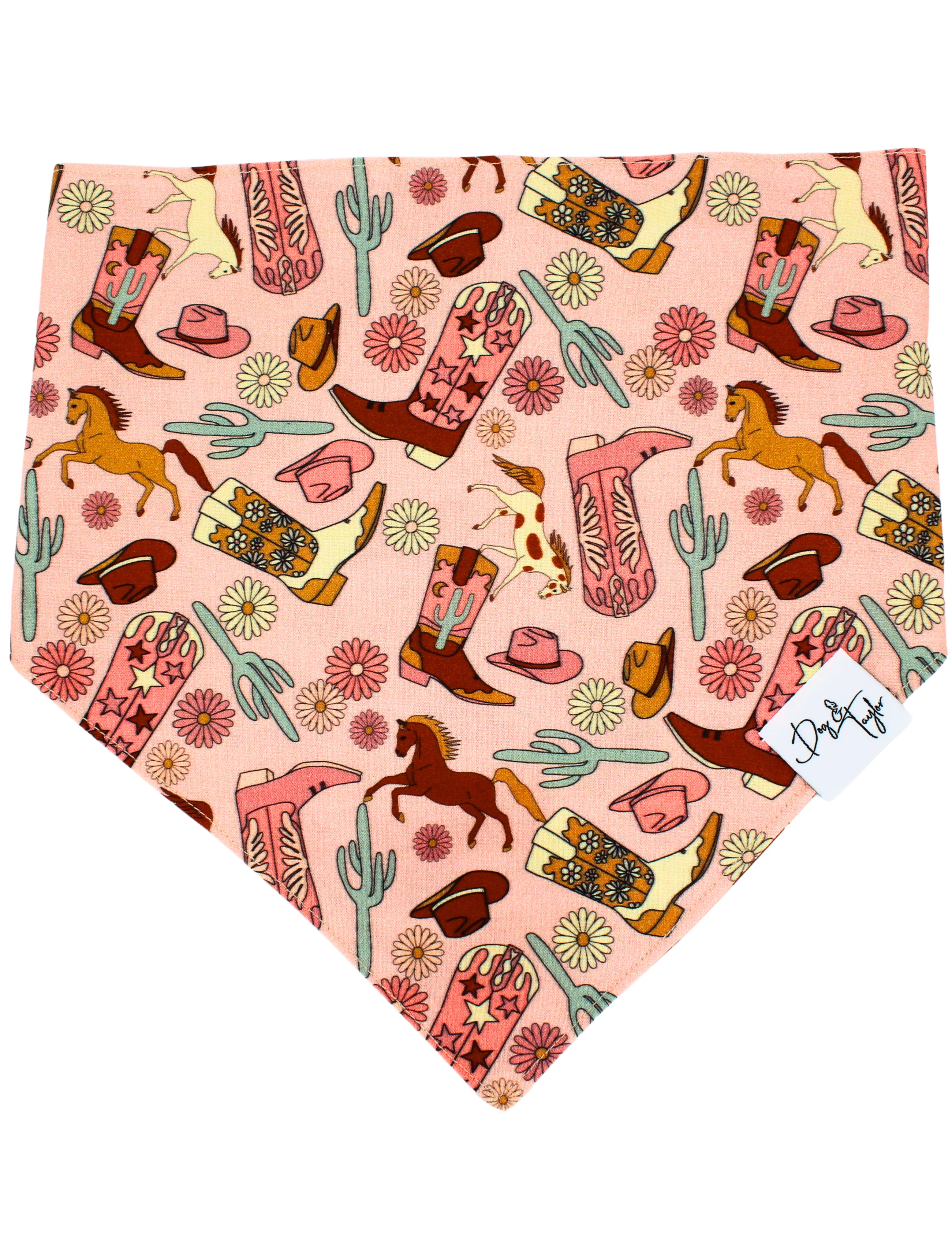 Cowgirl Western Dog Bandana
