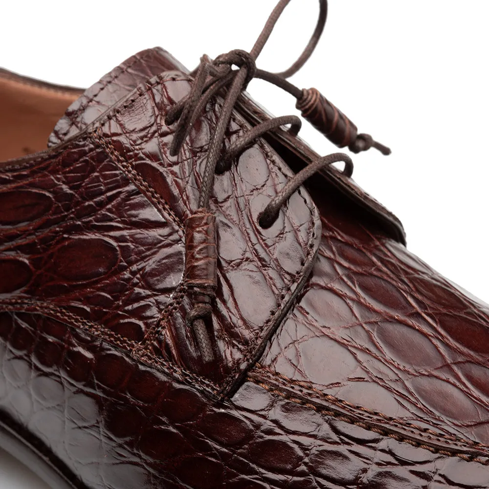 Crocodile Split-Toe Derby