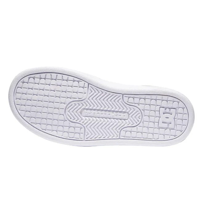 DC Manteca 4 Kids Shoe Black/White Bungee Lace