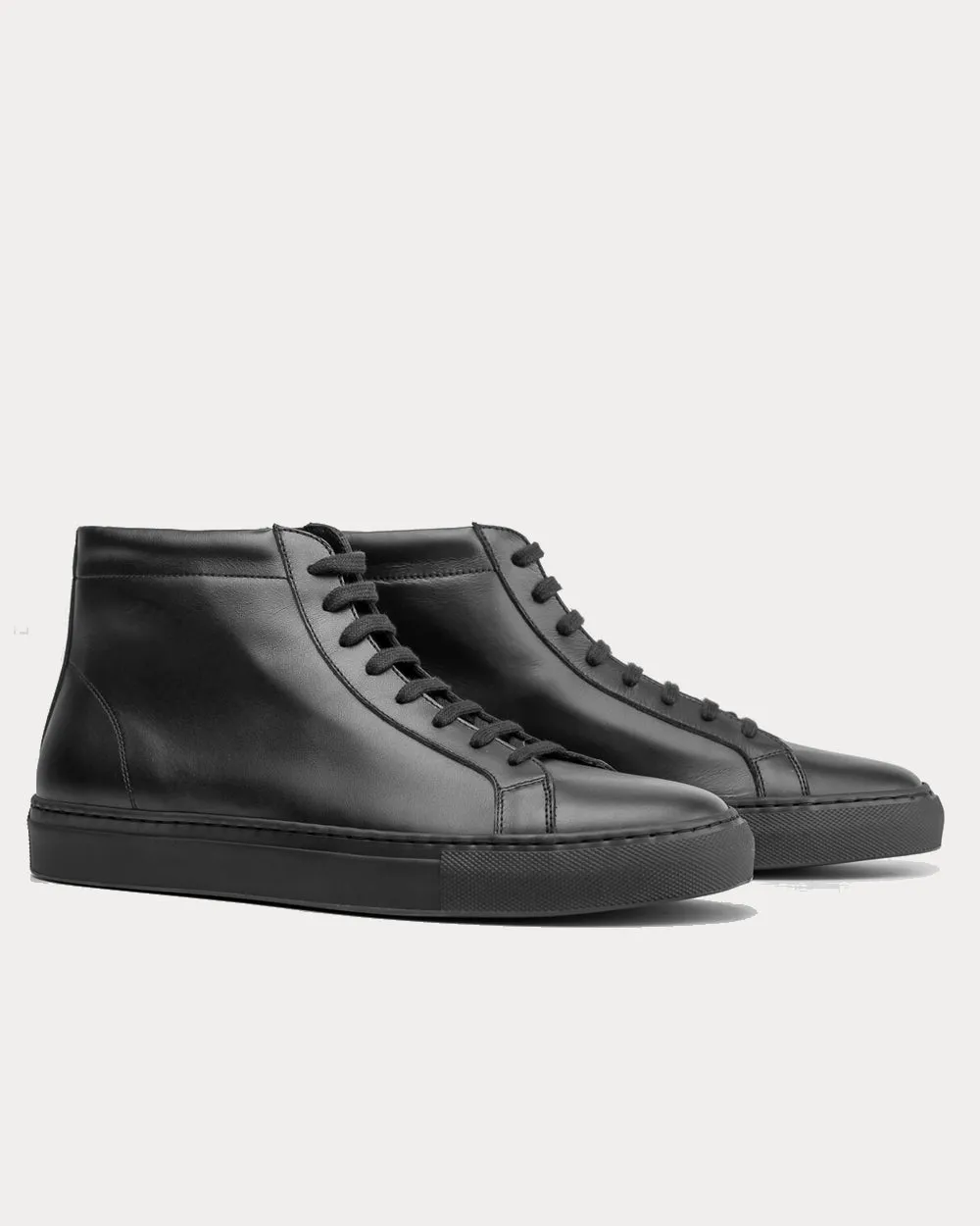 Essential Black High Top Sneakers