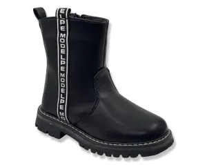 GIRLS CHELSEA BOOTS SIZES 27-35 BLACK