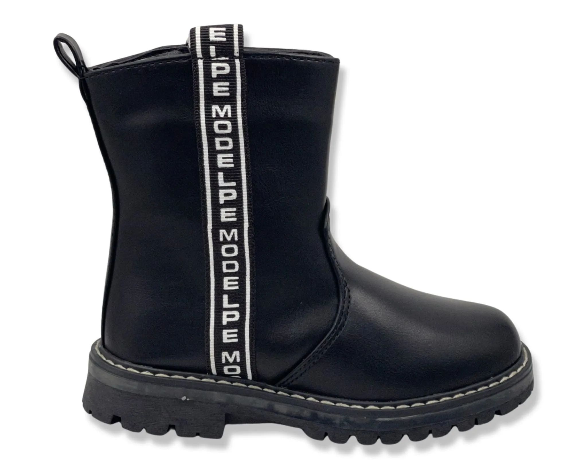 GIRLS CHELSEA BOOTS SIZES 27-35 BLACK