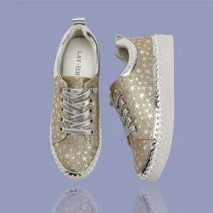 Gold Twinkle Sneaker