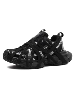 High Street Lace-up Casual Sneakers