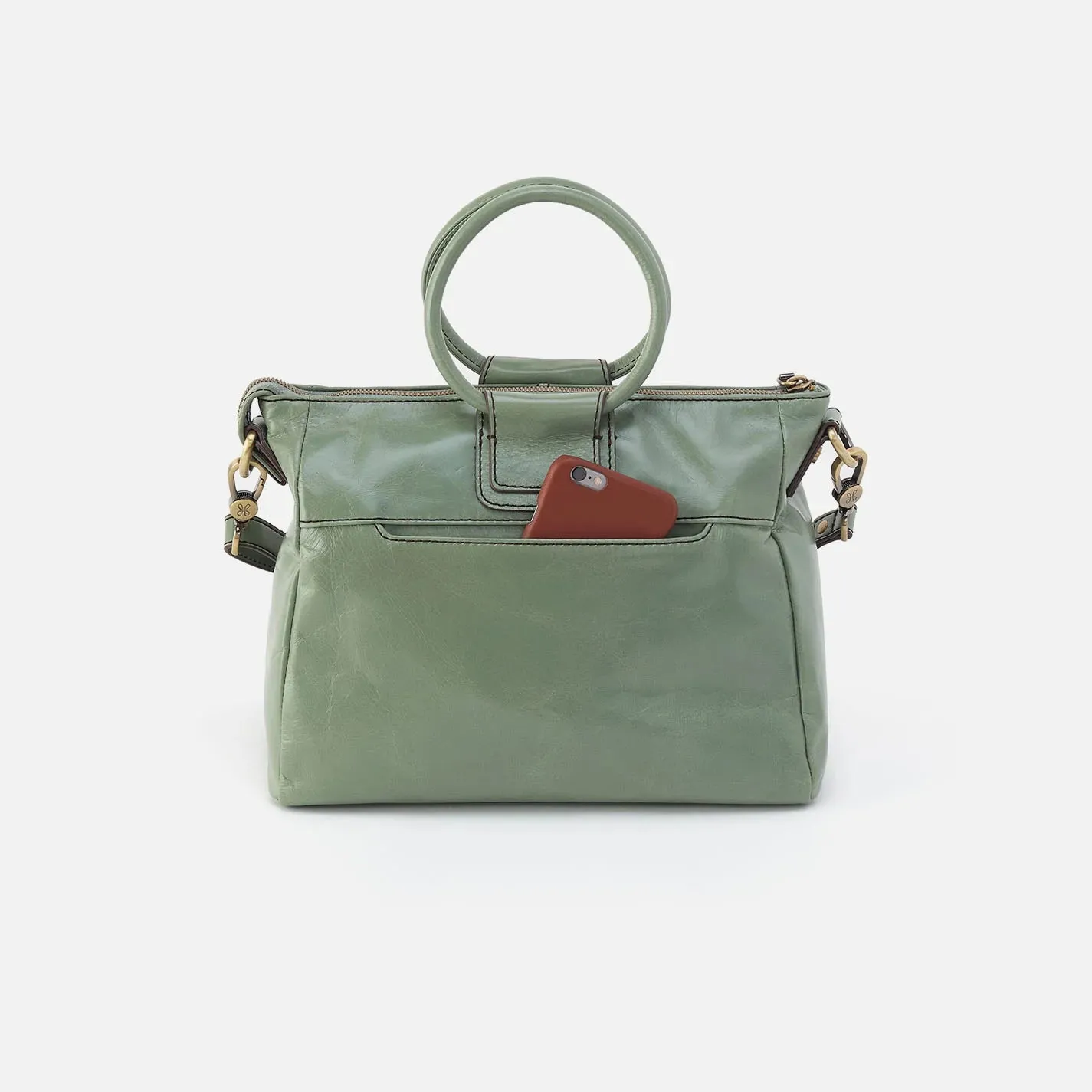 Hobo Sheila Medium Satchel - Jade
