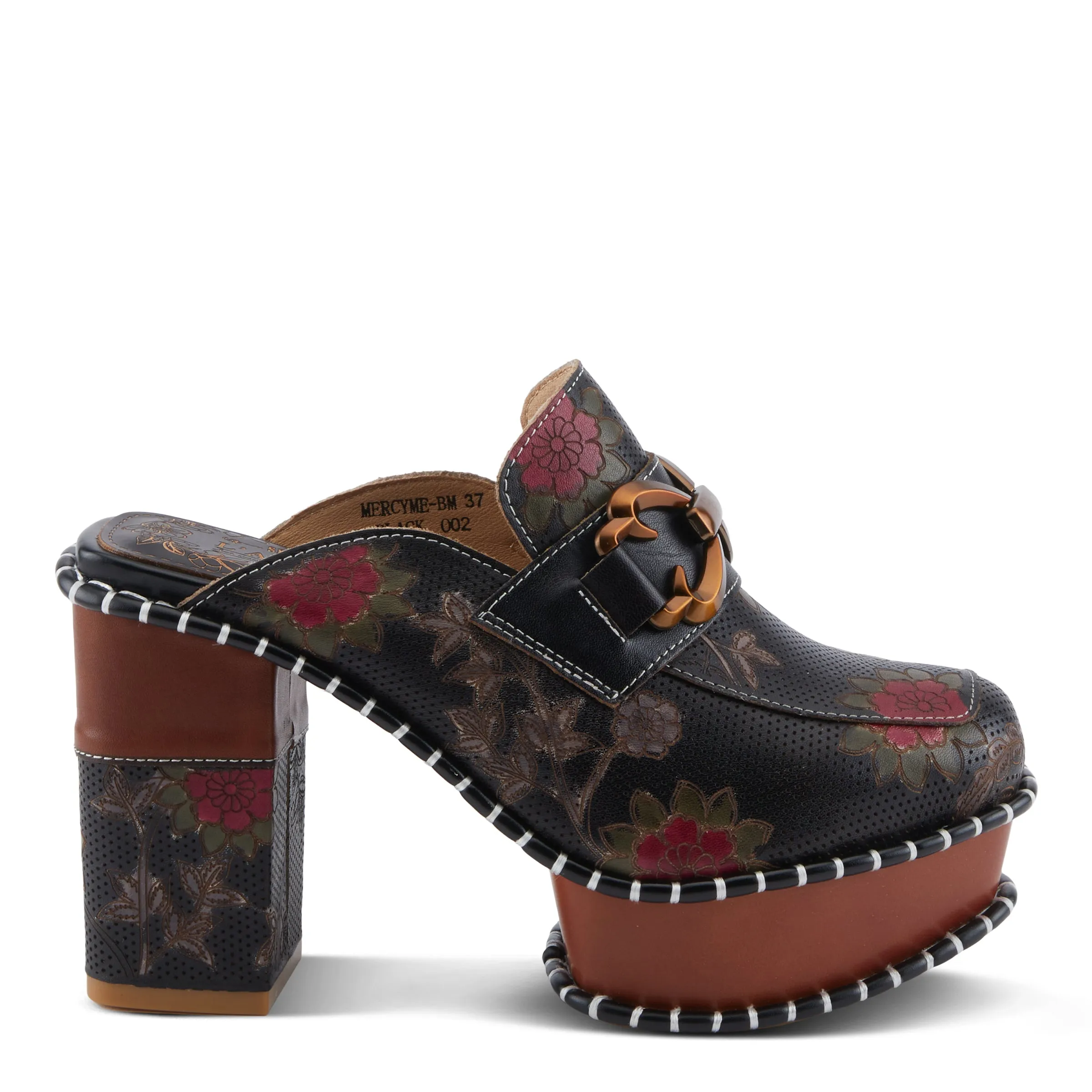 L'ARTISTE MERCYME HEELED MULE