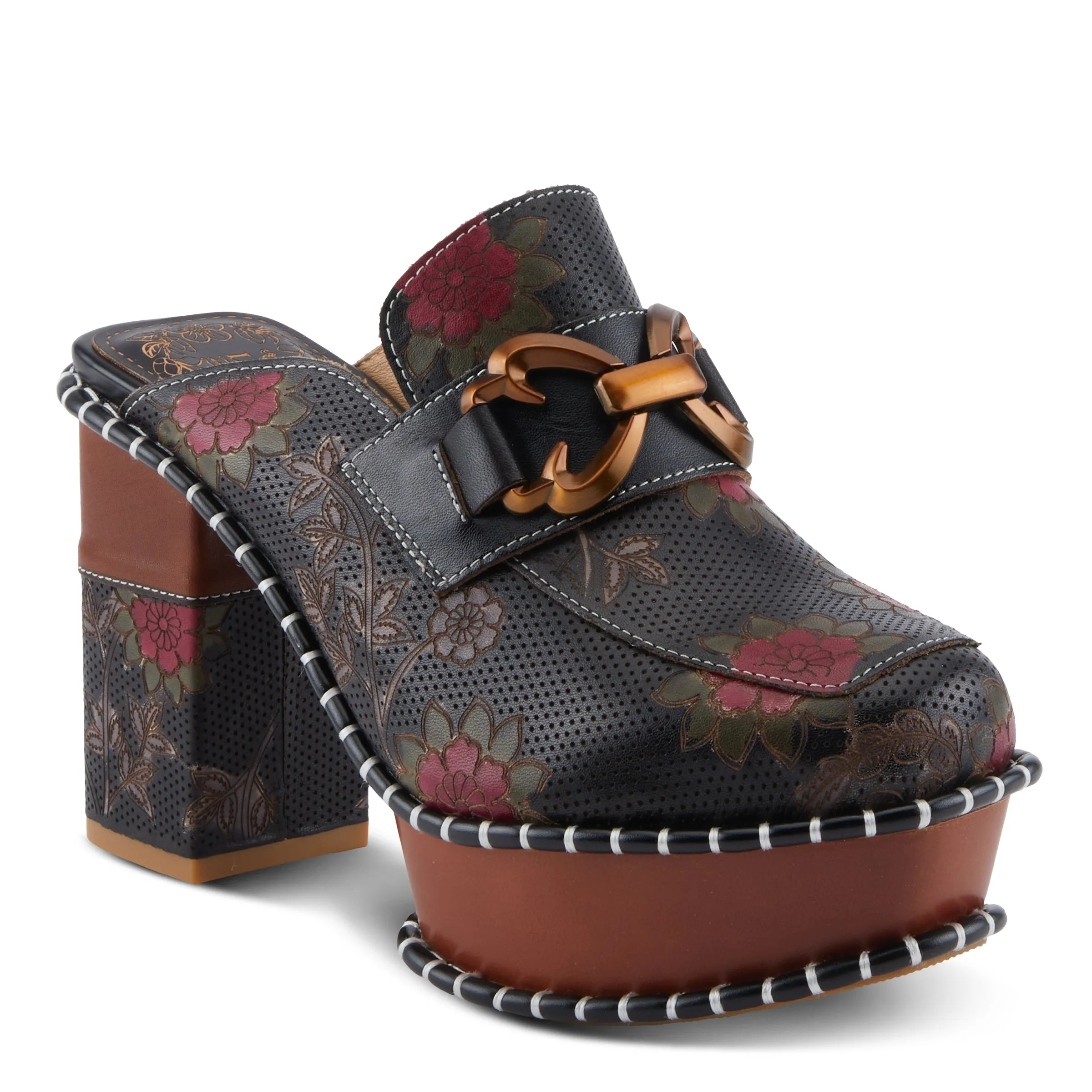 L'ARTISTE MERCYME HEELED MULE