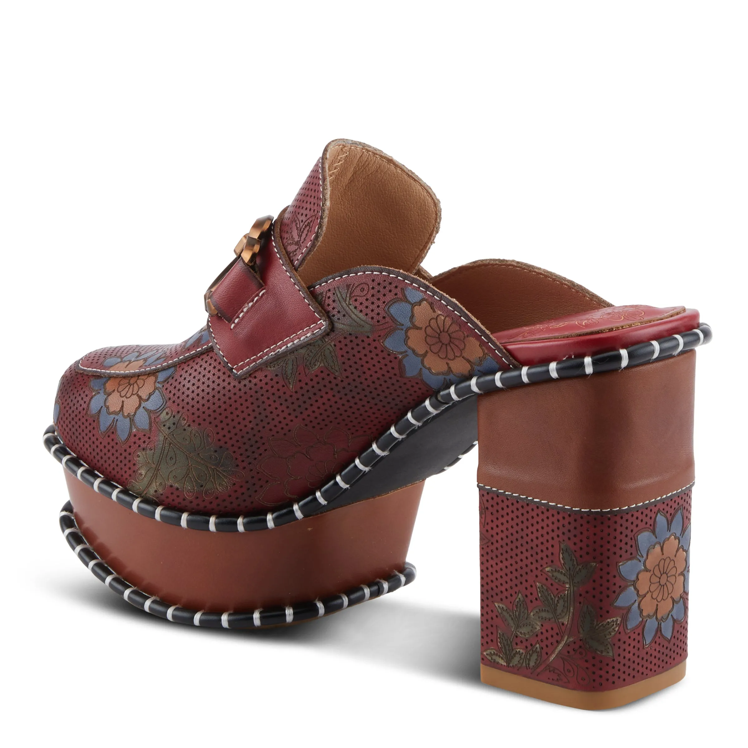 L'ARTISTE MERCYME HEELED MULE
