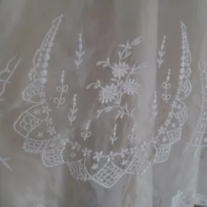 Laura Ashley Size 14 Luxurious Embroidered Georgette Silk Dress