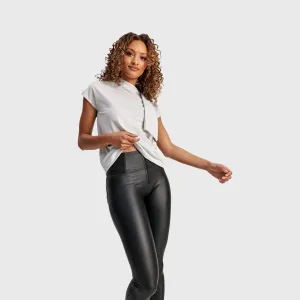 Lurex T Shirt - Silver