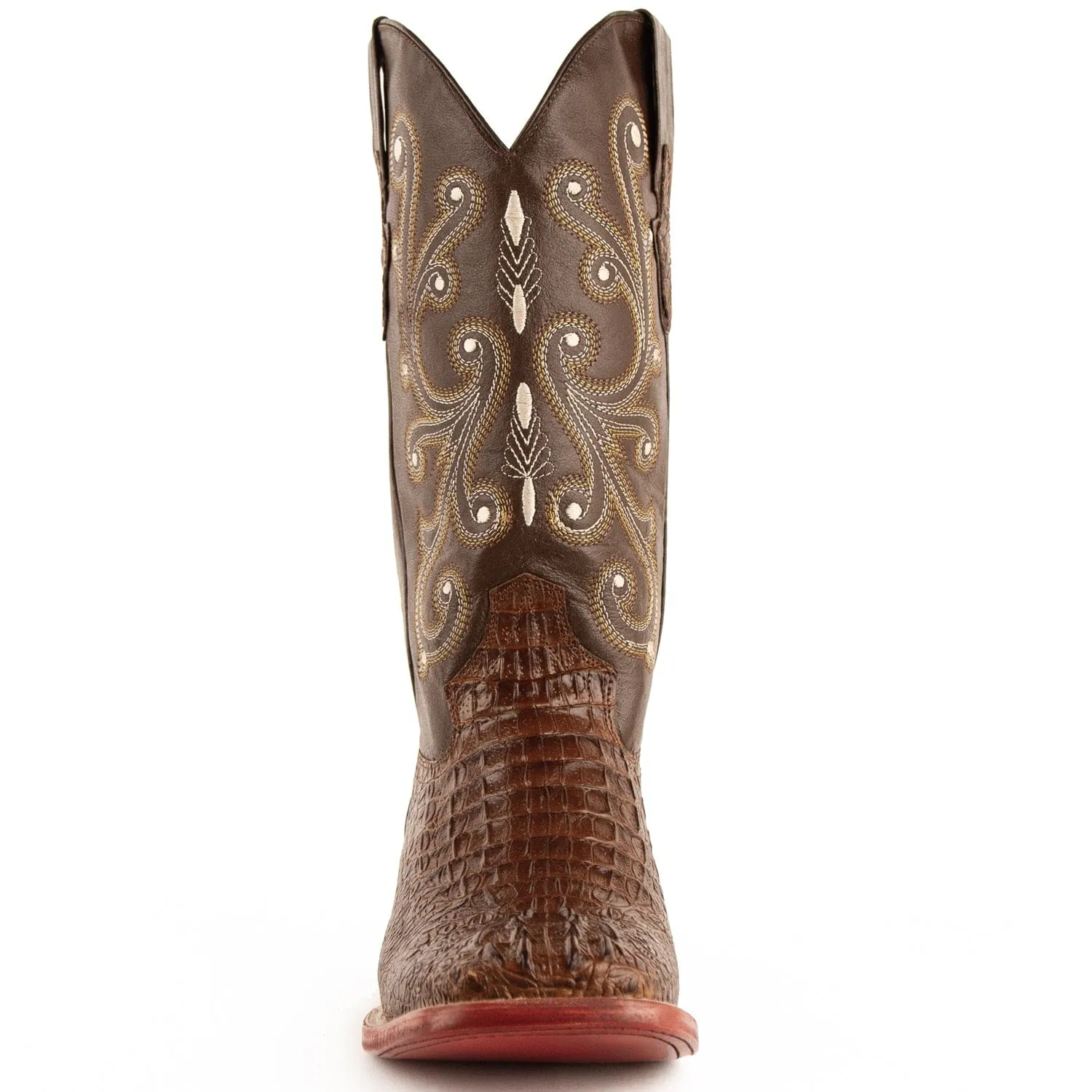 Men's Ferrini Caiman Crocodile Print Boots 4039323