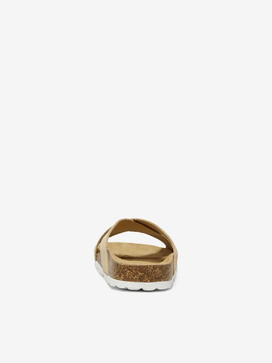 Onlmadison-1 Cross Suede Slip On No - Zand