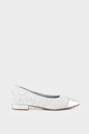Party Wear Pumps I41409-Silver