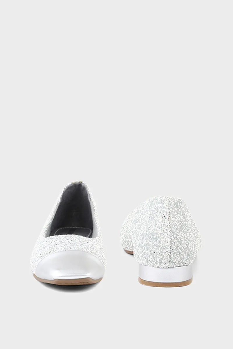 Party Wear Pumps I41409-Silver