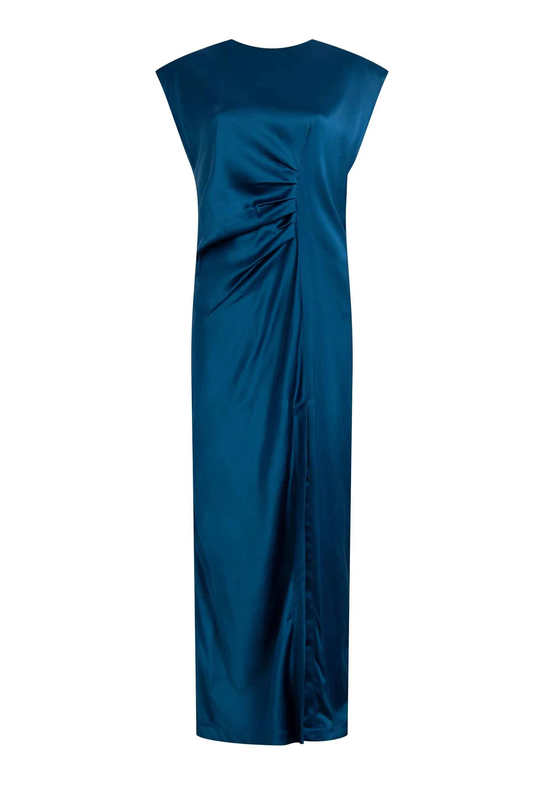 Pearl Long Dress Petrol