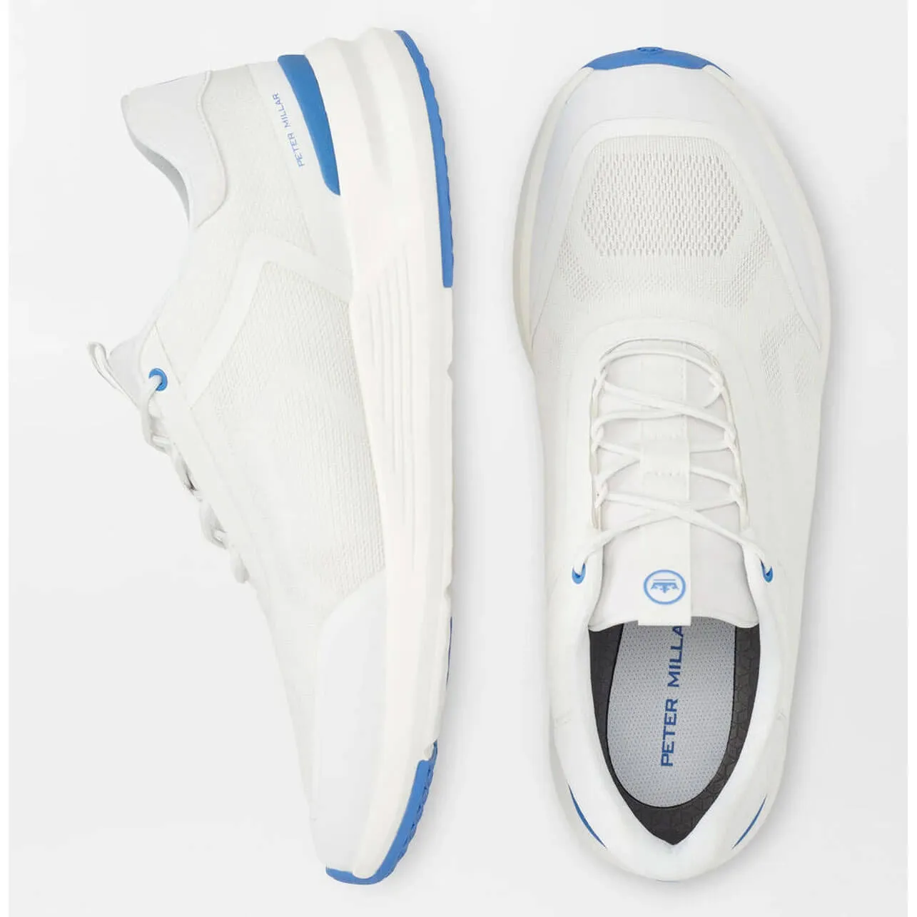 Peter Millar Men's Camberfly Sneakers - White