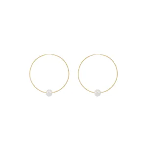 (PRE-ORDER) Naomi Earrings 24mm - Gold
