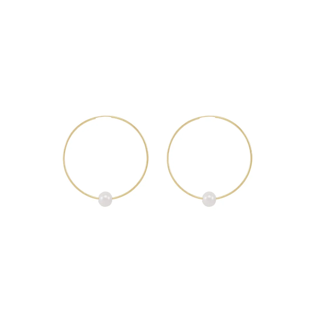 (PRE-ORDER) Naomi Earrings 24mm - Gold