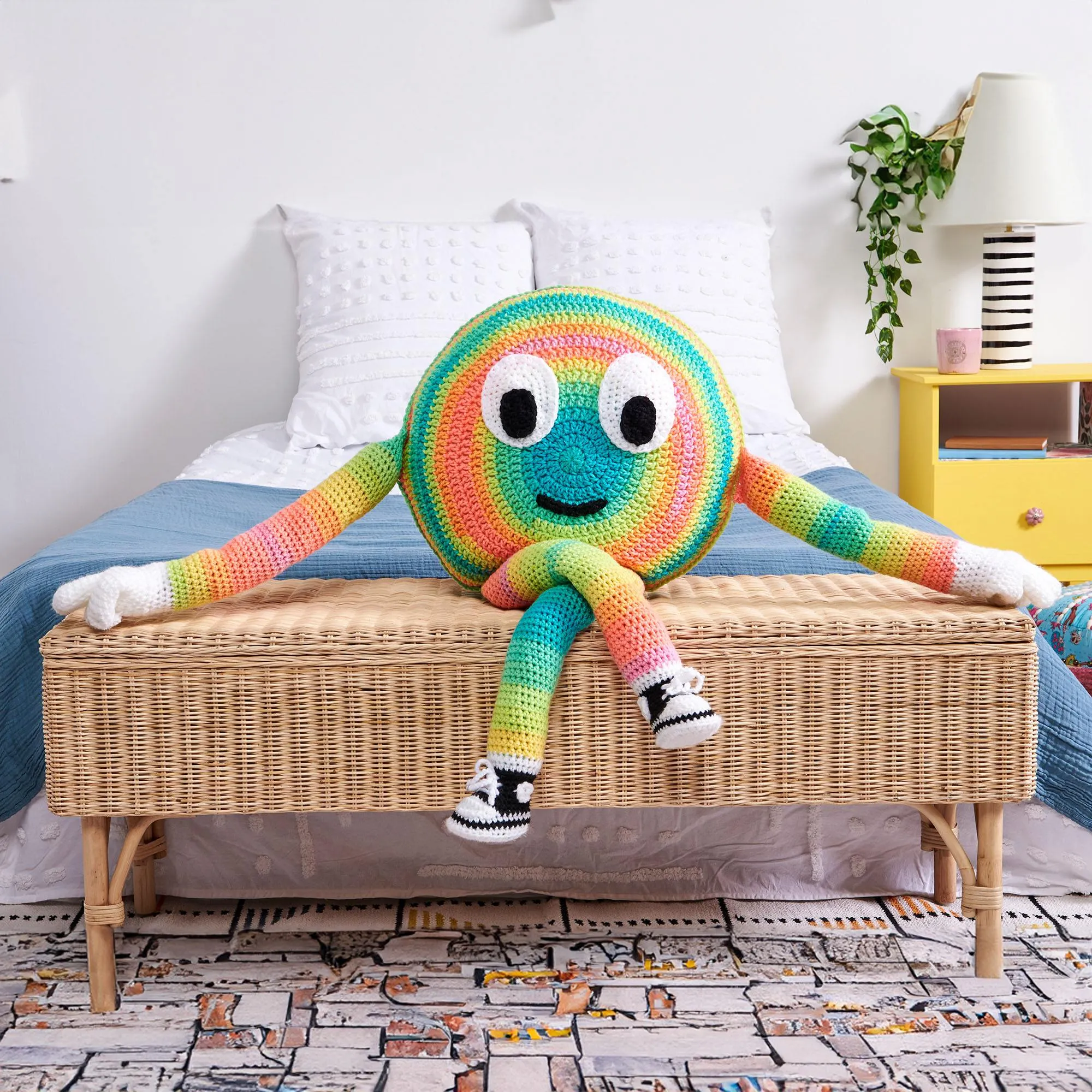 Red Heart Crochet Adventure Pal Pillow