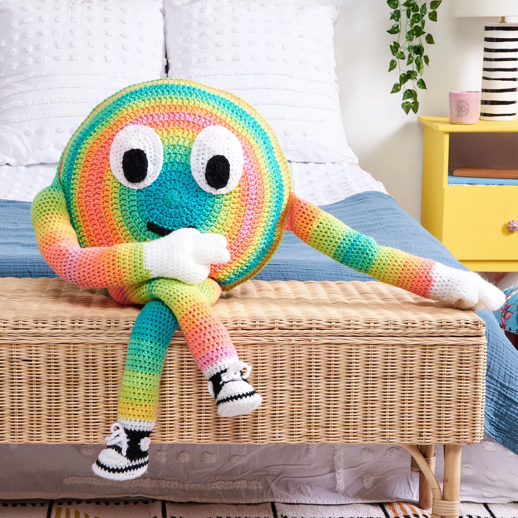 Red Heart Crochet Adventure Pal Pillow