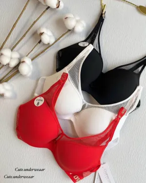 Soft Double Padded Pushup Wire Bra