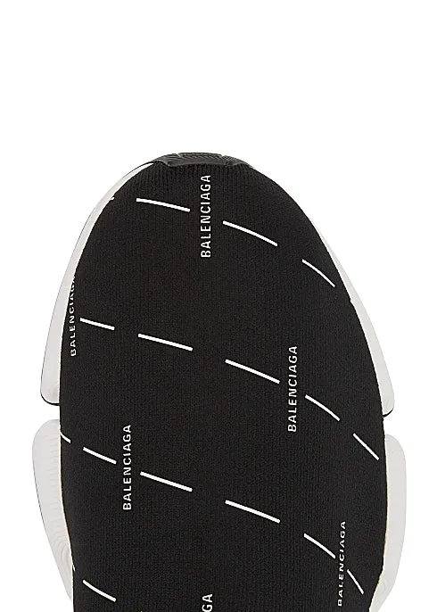 Speed 2.0 Logo-print Stretch-knit Sneakers