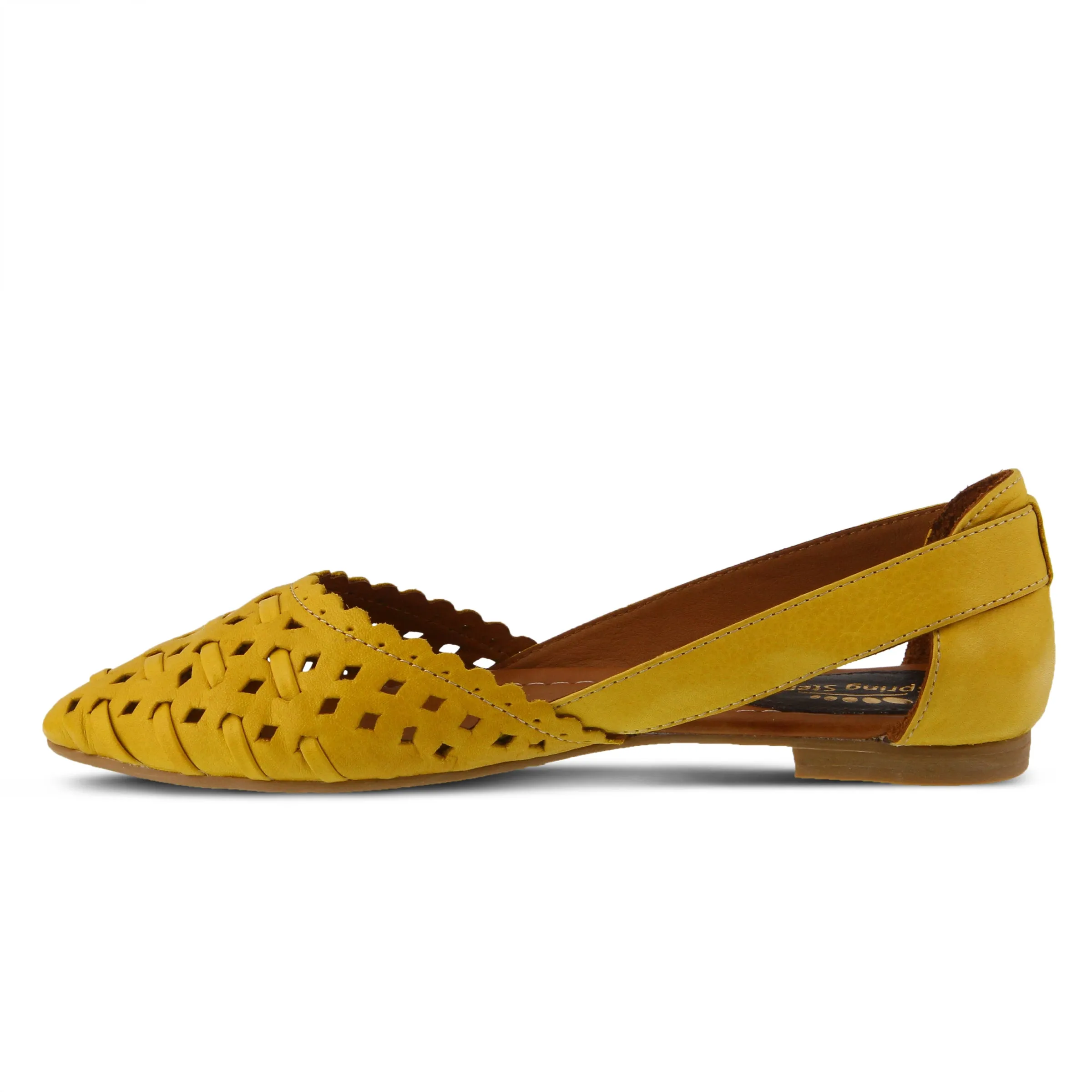 Spring Step Shoes Delorse Women's Leather D'Orsay Slip On Shoes