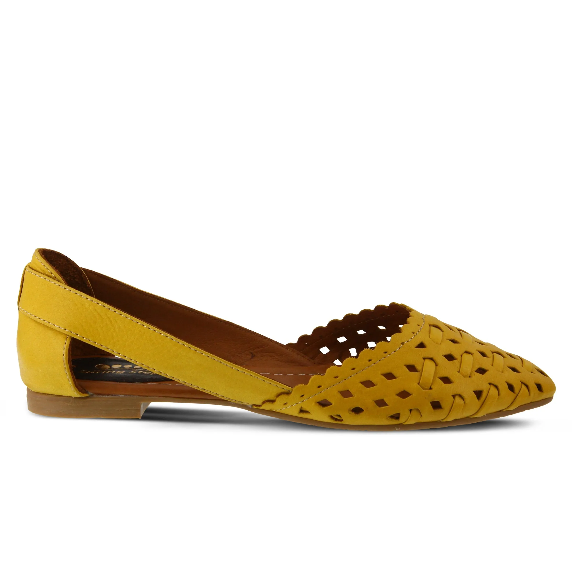 Spring Step Shoes Delorse Women's Leather D'Orsay Slip On Shoes