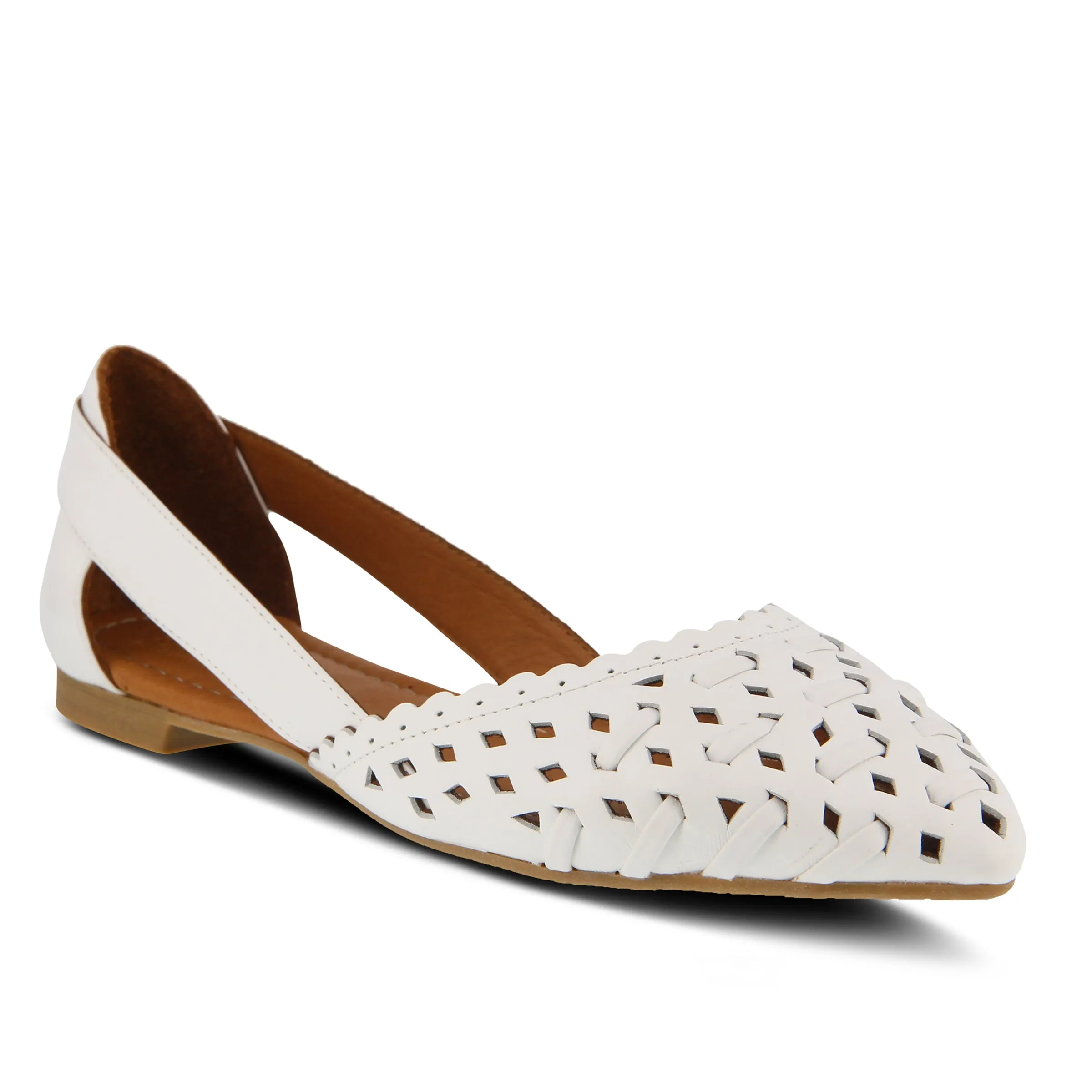 Spring Step Shoes Delorse Women's Leather D'Orsay Slip On Shoes