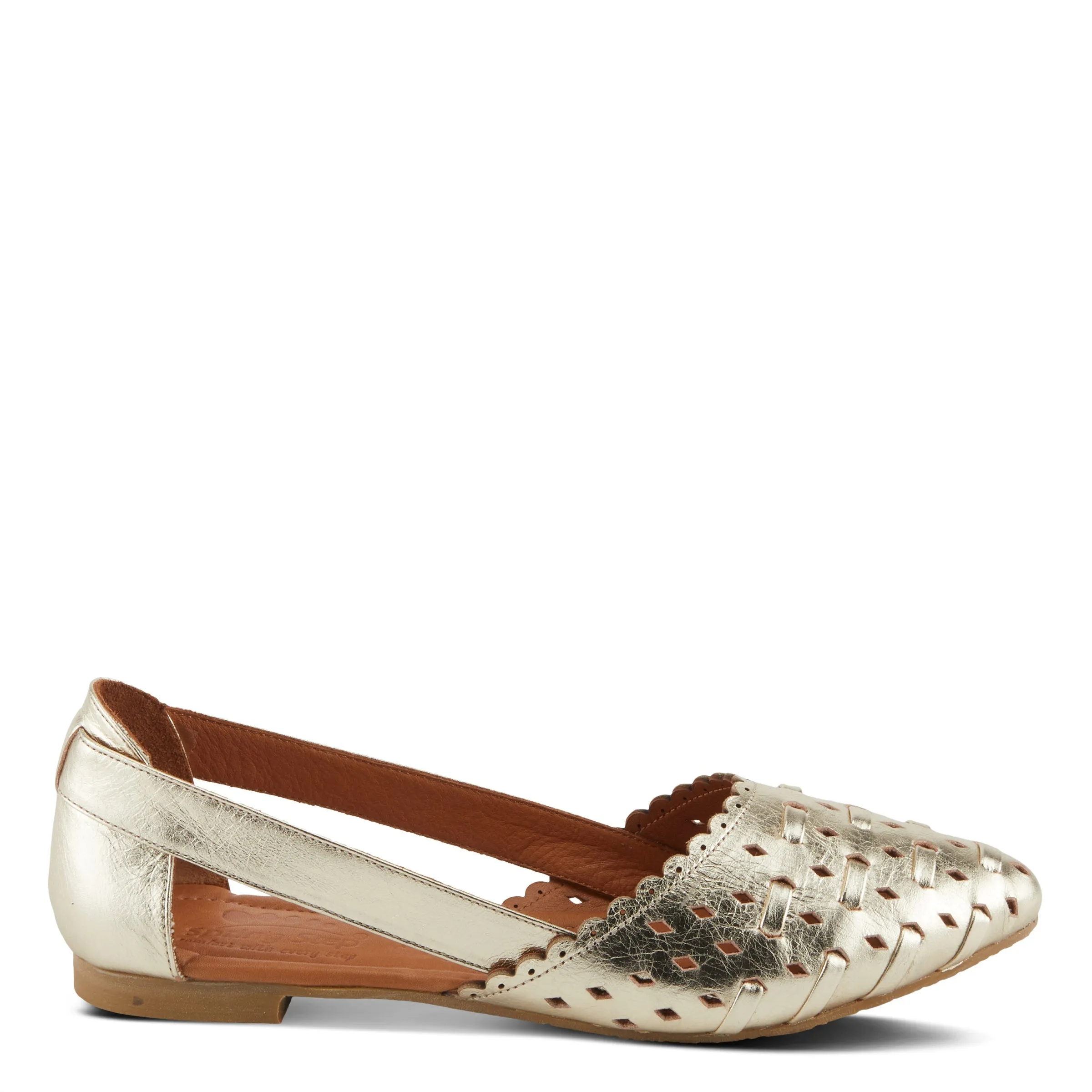 Spring Step Shoes Delorse Women's Leather D'Orsay Slip On Shoes
