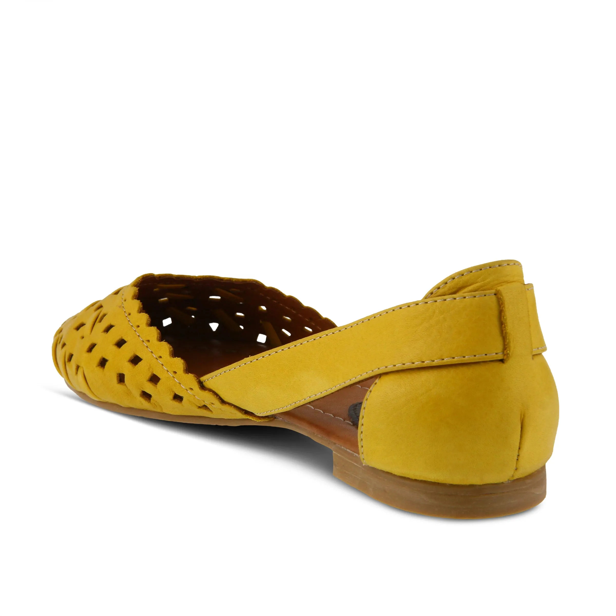 Spring Step Shoes Delorse Women's Leather D'Orsay Slip On Shoes