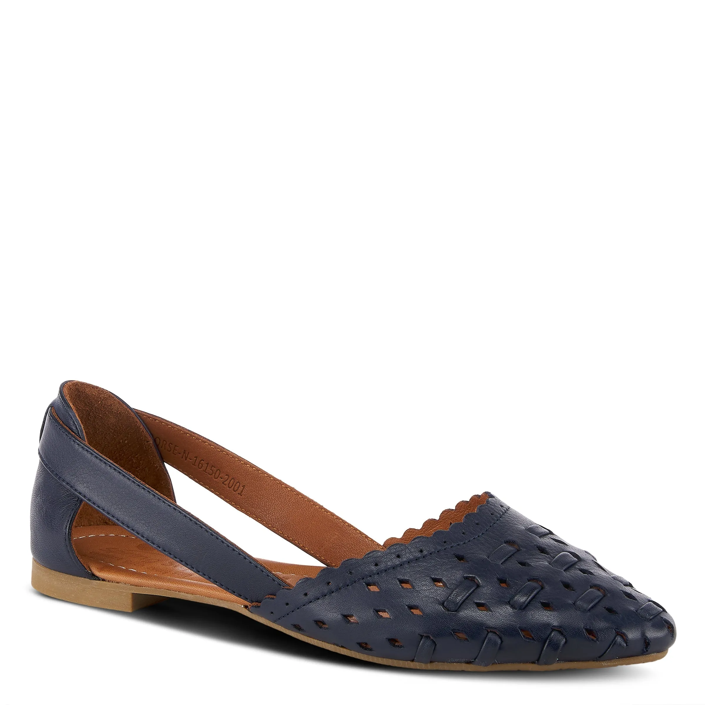 Spring Step Shoes Delorse Women's Leather D'Orsay Slip On Shoes