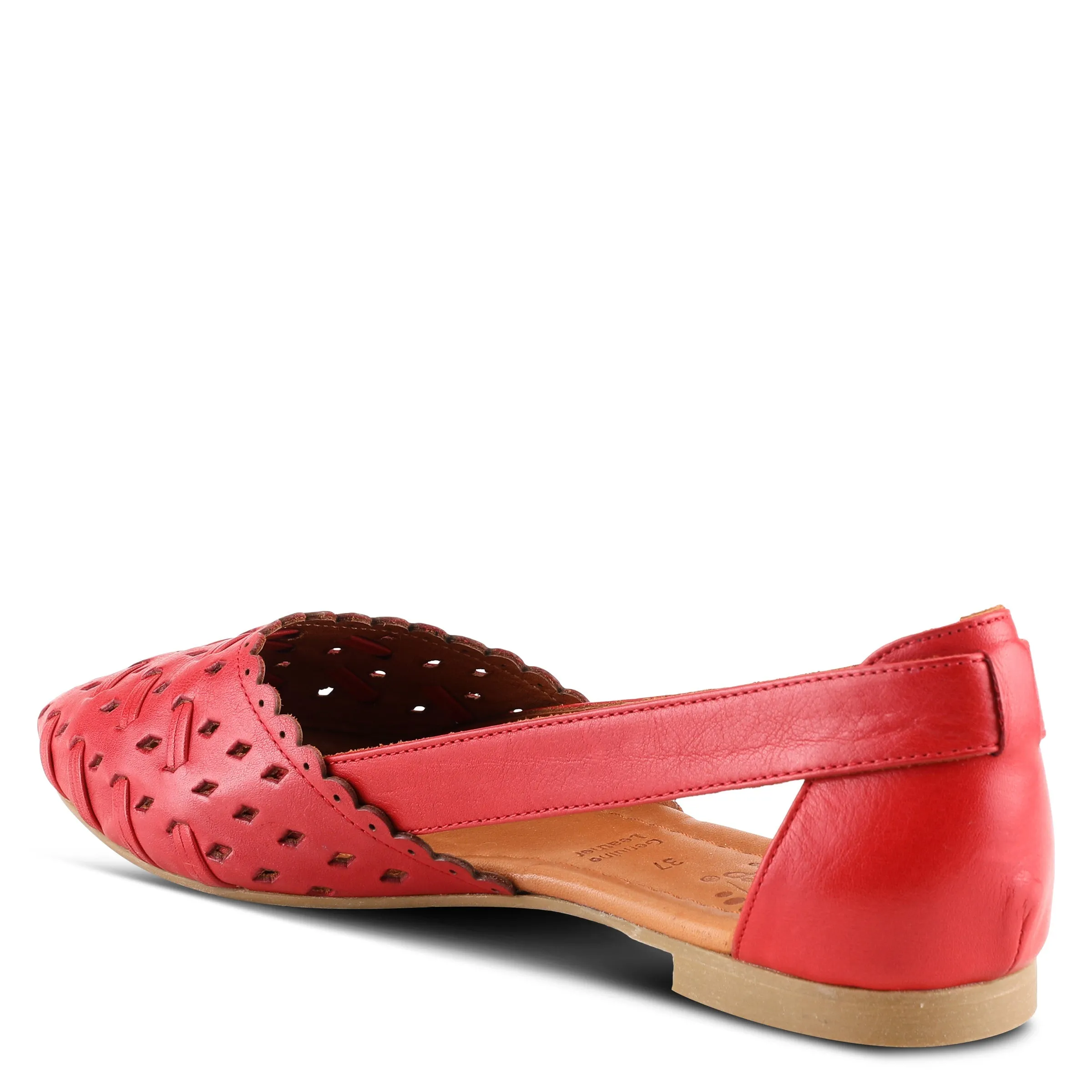 Spring Step Shoes Delorse Women's Leather D'Orsay Slip On Shoes